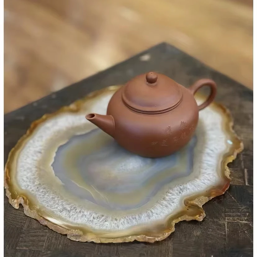 Agate Coasters Multicolored Agates  cup mats  homeware