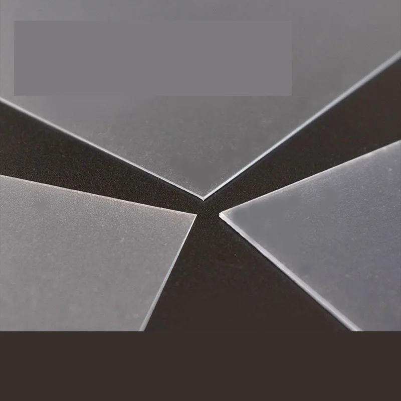 Factory direct selling PVC sheet semi-transparent frosted film waterproof plastic pvc film roll