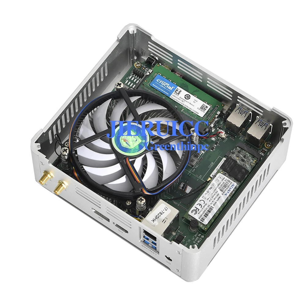 Мини-ПК i5 windows 10 Intel 7300HQ Настольный ПК 2 * DDR4 M.2 NVMe HTPC