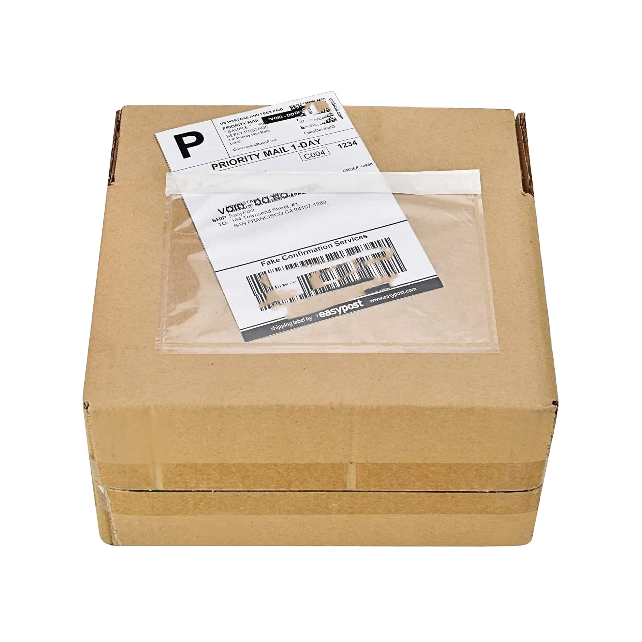 145*255mm Self Seal Adhesive plastic Courier packing list Invoice enclosed envelope shipping label pouch sticker