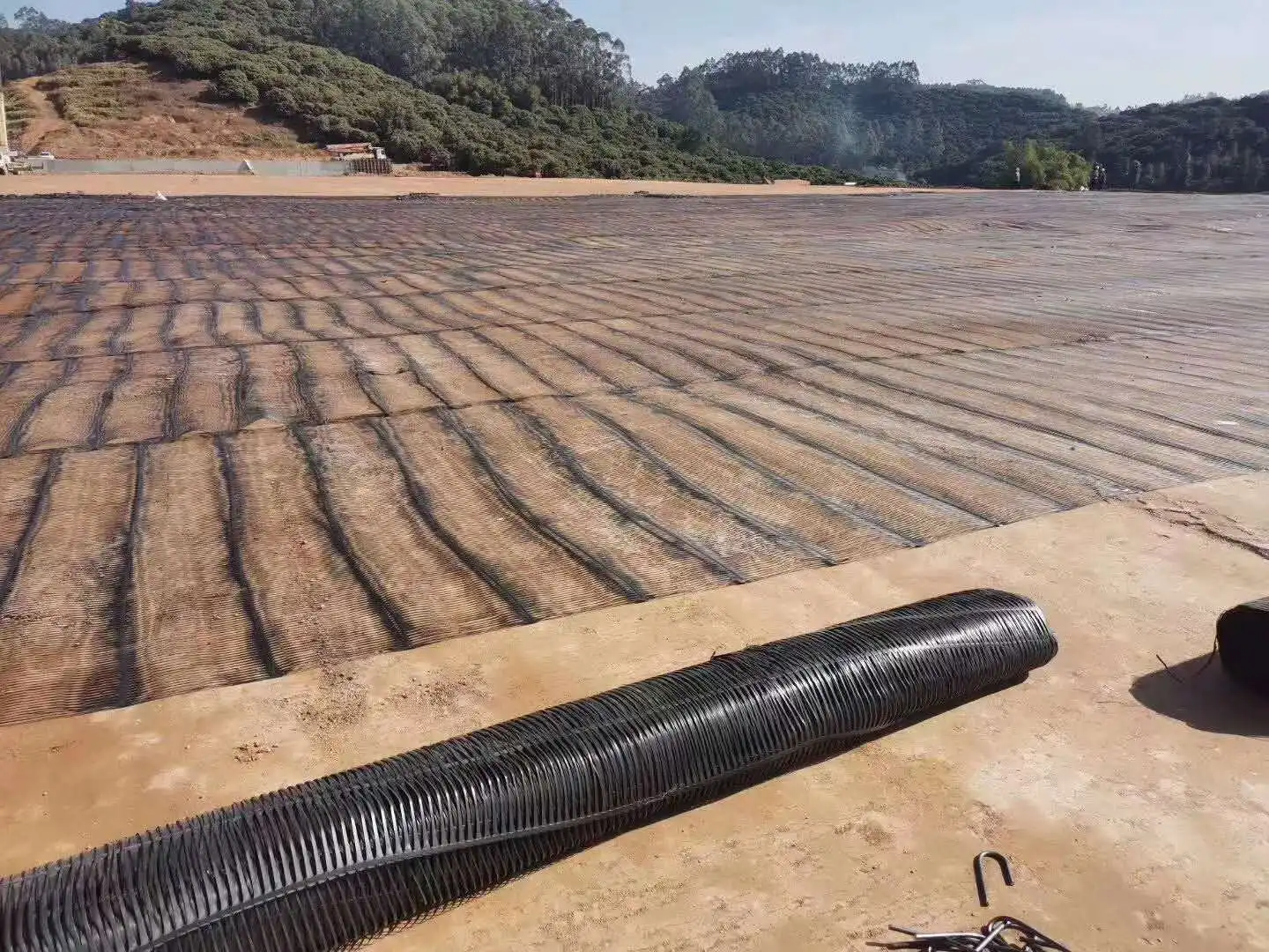 
Attractive price road reinforcement yarn plastic soil stabilization geogrid prices geogrid under asphalt 