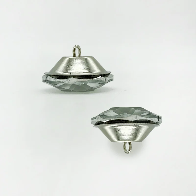 2022 Garment Fashion Gifts Crystal Upholstery Buttons Factory Supplies Crystal Button for Furniture Sales Crystal Sofa Button