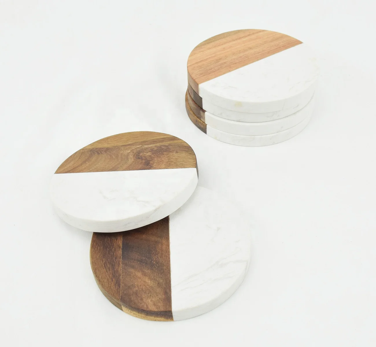 Wood Trivet Coaster Coasters Table Mat Drying Mats Pot Dining Plate Wooden Pad Dinner The Cup Hot Set Pan Trivets Pads