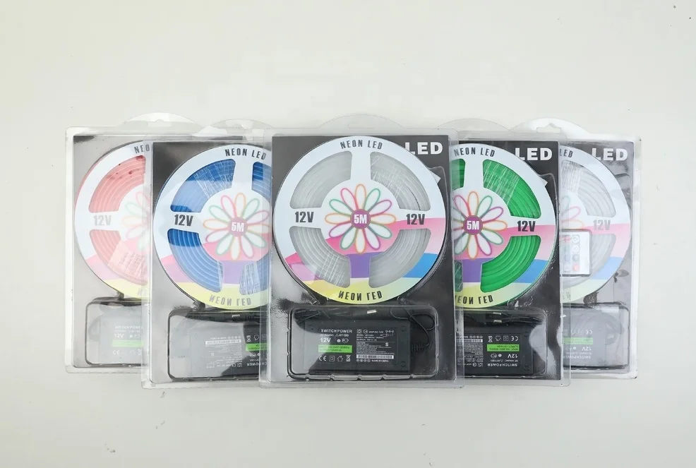 Wholesale 12V LED Neon Light with Power Supply Se5 X 11 Flexible Light Strip