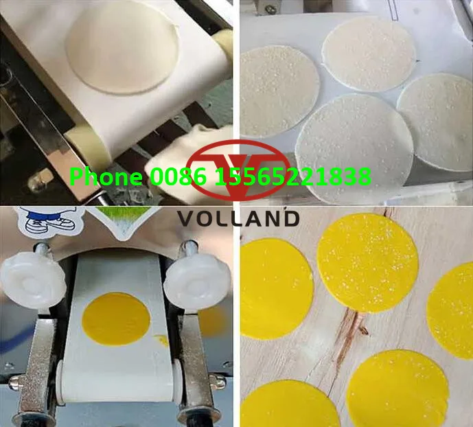 tabletop roti making machine/portable chapati maker/Domestic dumpling wrapper machine