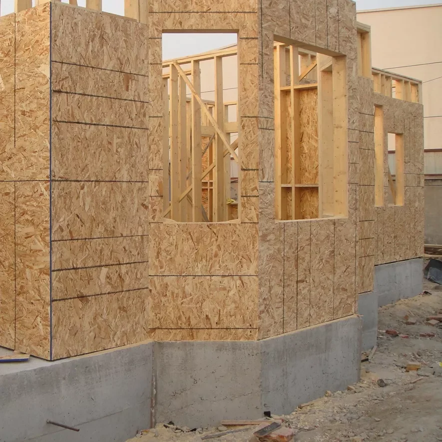 Brand New Style 1220*2440 OSB Particle Board Wood Sheets for Buildings