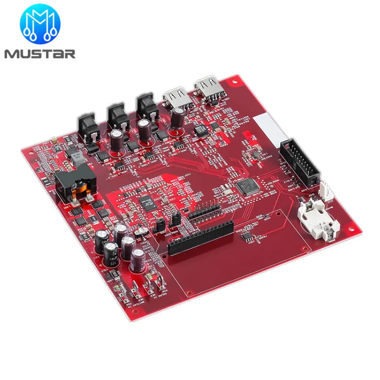 Mustar OEM Custom Multilayer PCB Electronics PCBA Assembly Medical Fascial Gun Intergrated Circuit Board In China