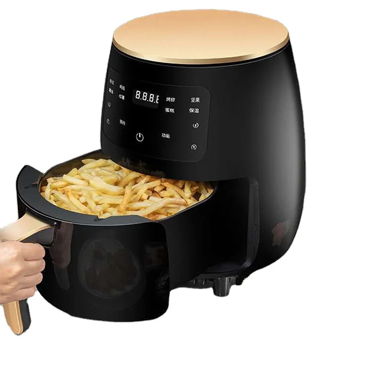 Large Capacity Smoke-free air fryer oven,Stainless Steel Electric Digital Air Fryer in The Kitchen