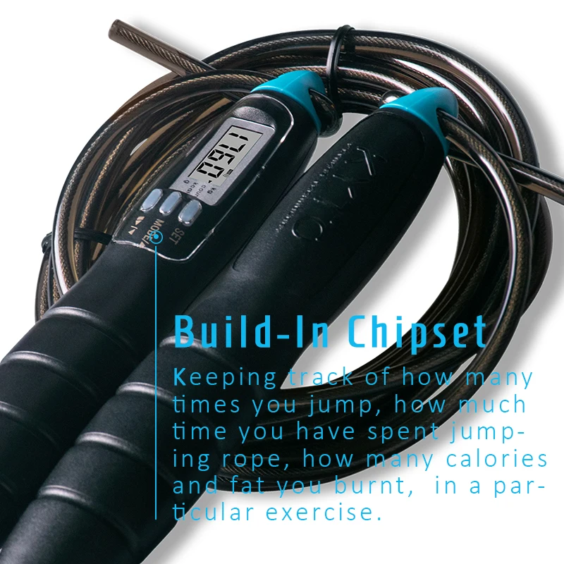 
Jump rope with counting timer calorie function KYTO2103 