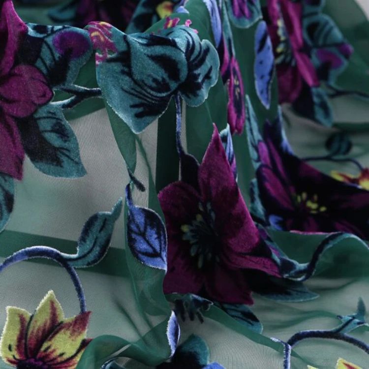 Бархатная ткань, шелковый бархат