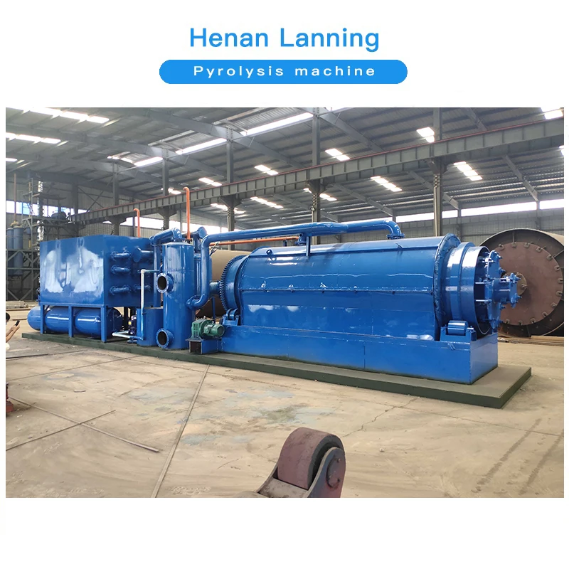 High performance small scale waste plastic pyrolysis to fuel oil machine