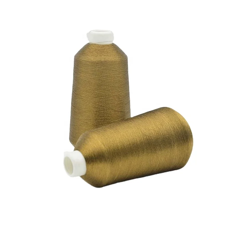 Computer Embroidery Tobacco Metallic Yarn MS/ST Type Jari Fast Selling lurex yarn decoration Wholesale Delicate Special offer