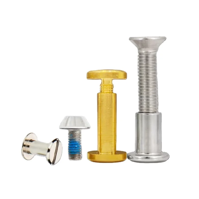 Screw Post Binding Photo Album M4 Binding Barrel And Screw 3Mm Chicago Screws