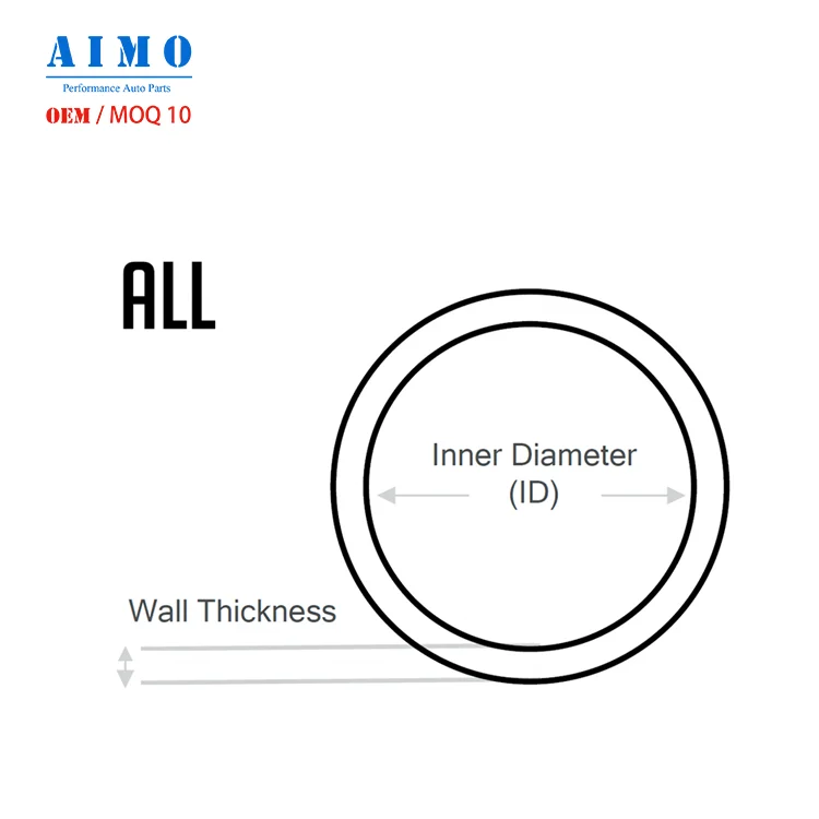 Настраиваемый усиленный термостойкий силиконовый резиновый плетеный вакуумный шланг для автомобиля и грузовика