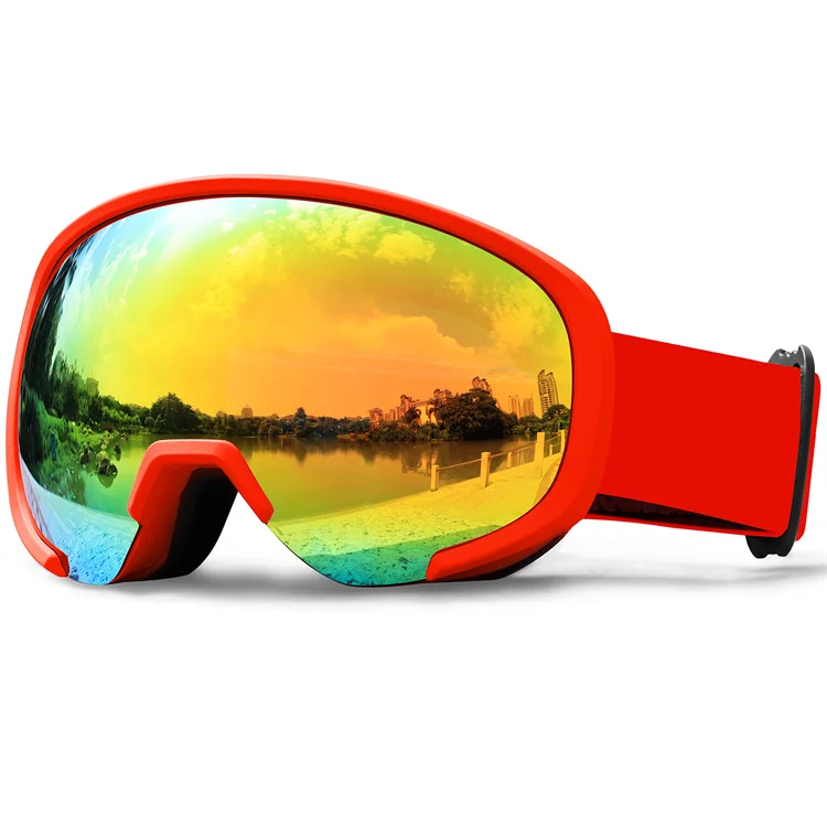 High Quality Adult Winter Outdoor Sport Ski Goggles Fashion Anti-Fog Snowboarding Glasses Winter Outdoor Sport Ski Sunglasses