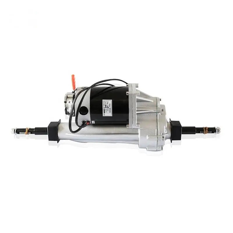 24V Electric Car Scooters DC Motors 500W 40:1 Rear Axle Differential Drive Trolley Transaxle