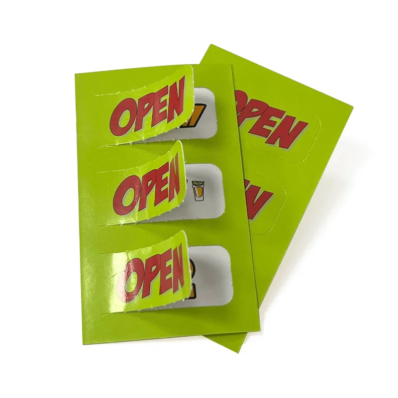 Pull tabs printing factory custom paper pull tabs tickets lottery tickets printing