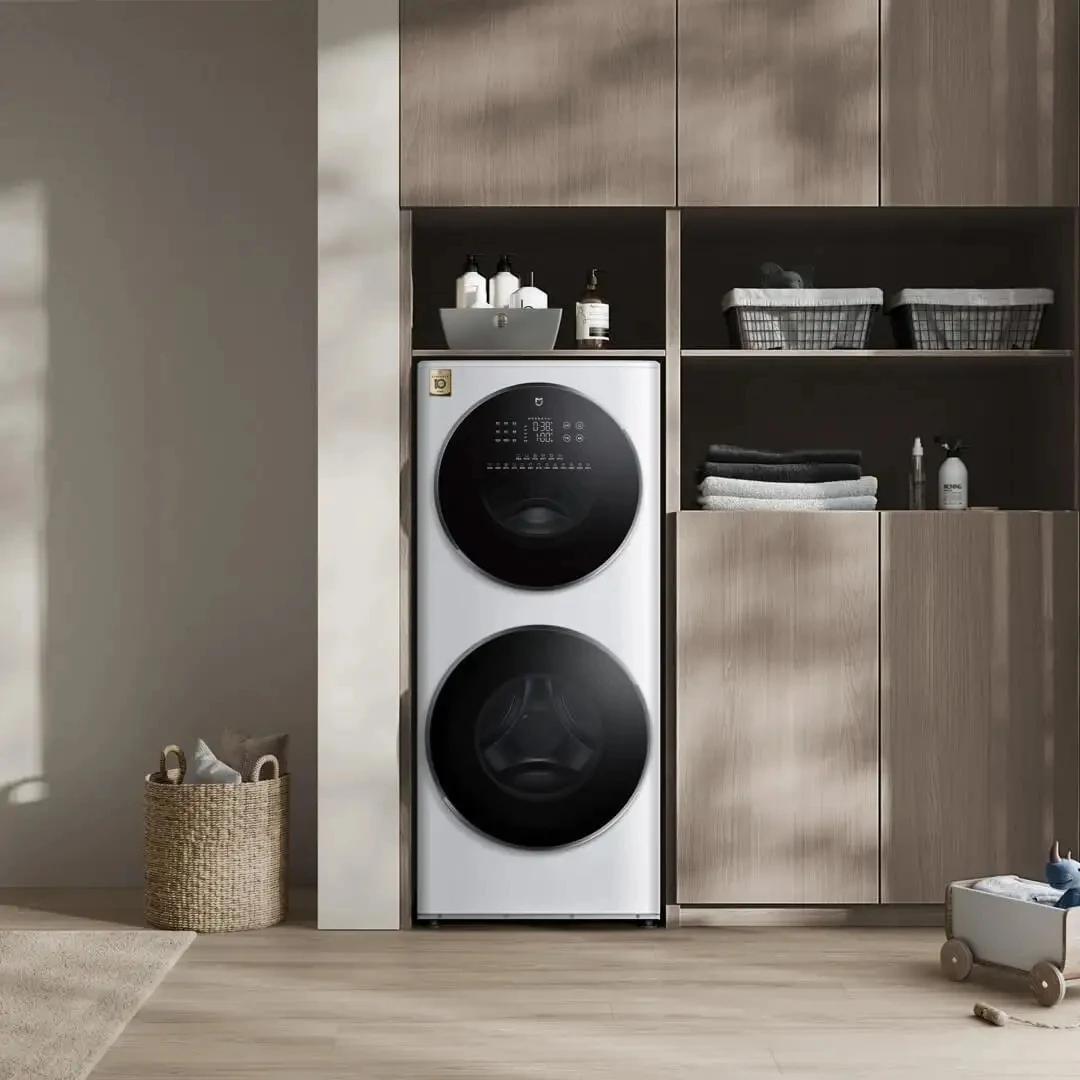 Original Mijia Washing Machine And Dryer 15kg Automatic Front Loading Washer Dryer Washing Machine