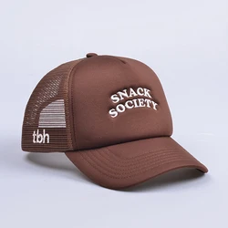 Высококачественная 5-панельная сетчатая шляпа Gorras, кепка для мужчин с вышивкой логотипа, кепки для дальнобойщика с нашивкой на заказ
