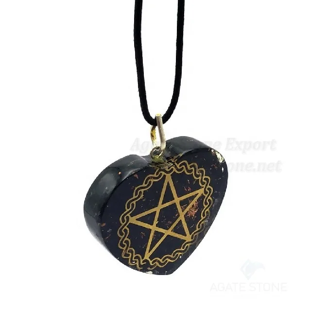 Shungite Orgonite Cho Ko Rei Symbol Pendant : Orgonite Shungite Pendants : Orgonite Orgone Pendant Wholesale : Shungite for Sale