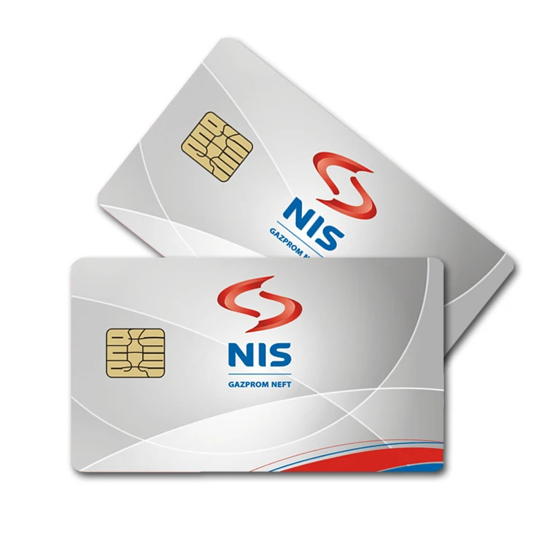 High quality customized printing plastic PVC contact atm chip memory card