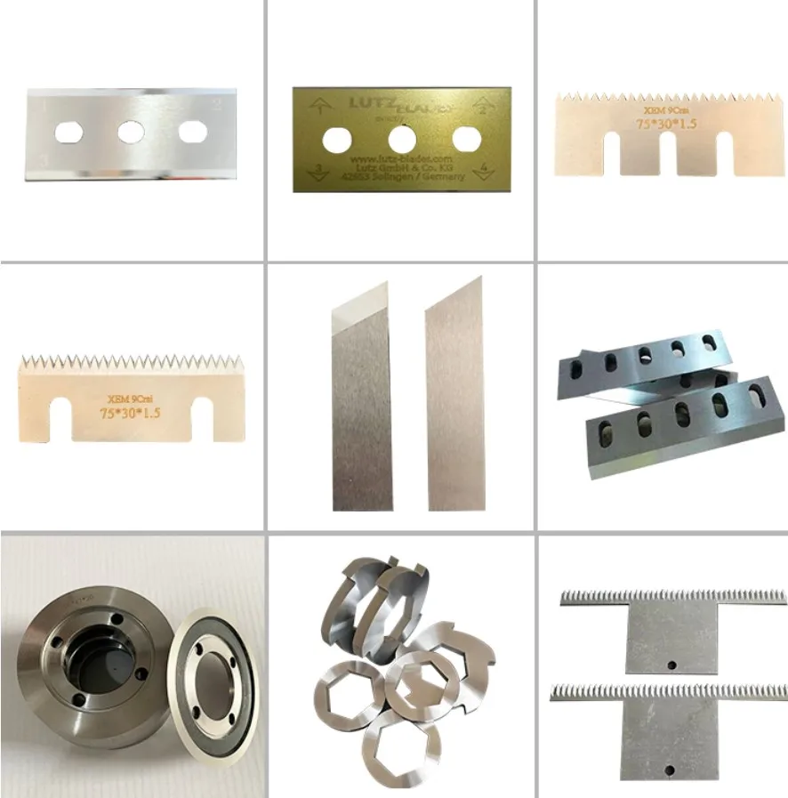 Custom Industrial Precision Packaging Machine Knife Long Serrated Sealing Jaws Blade Packaging Machine Blade