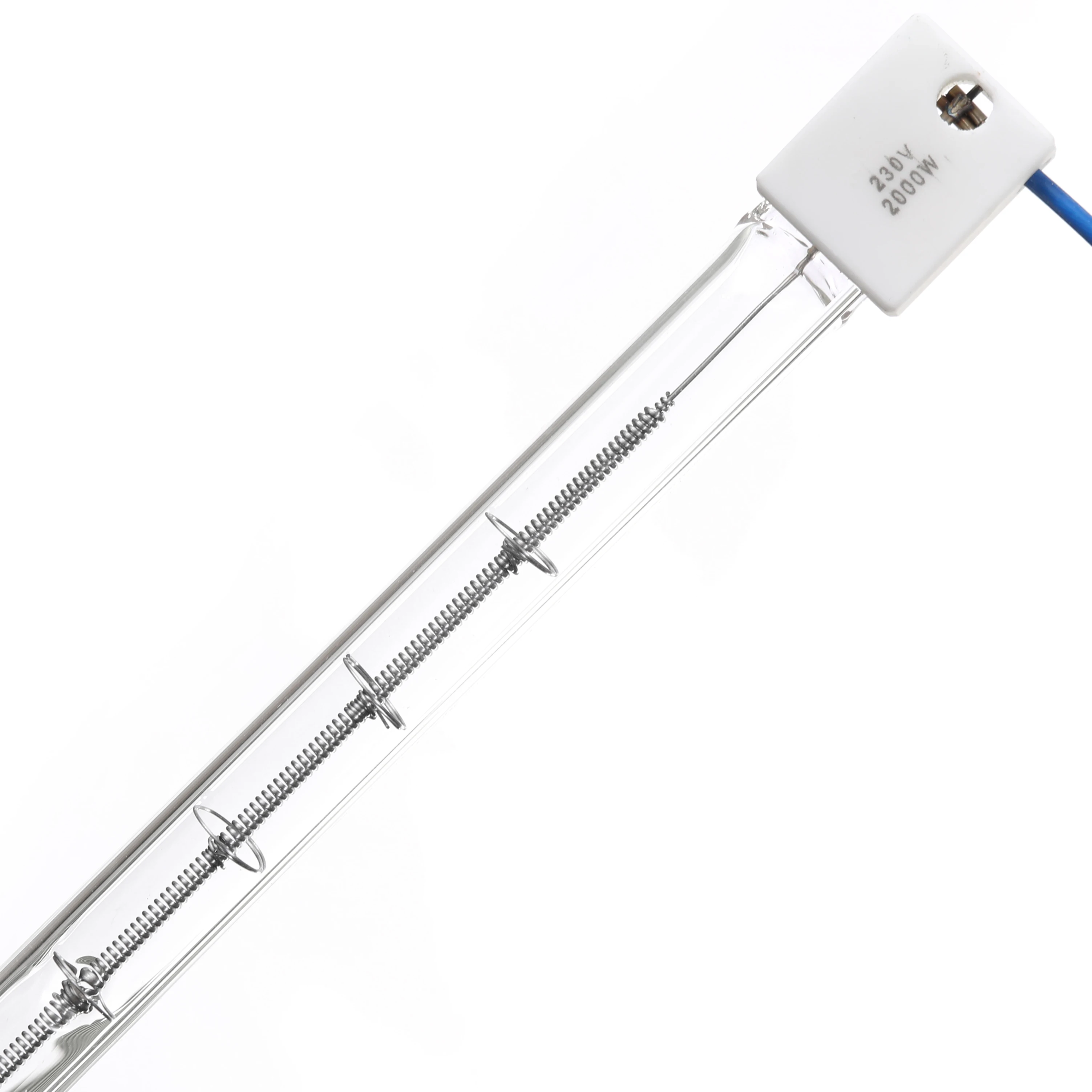 Hot Selling High Quality Transparent Halogen Quartz Heating Tube 1500w 220v