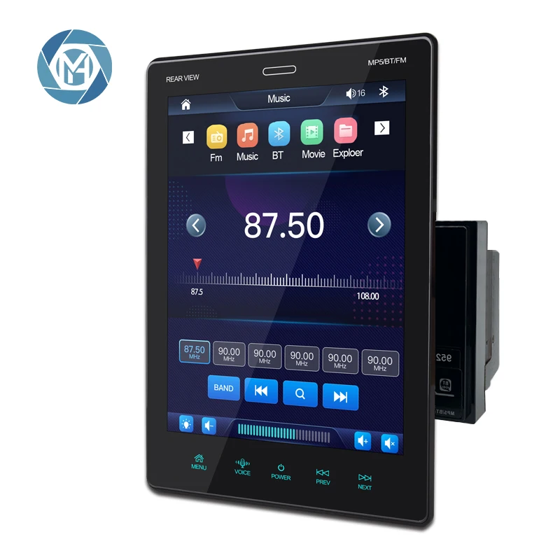  Автомагнитола 2DIN 9 5 дюйма Ips вертикальный экран Dsp Ahd MP5-плеер для Carplay автомагнитола стерео с