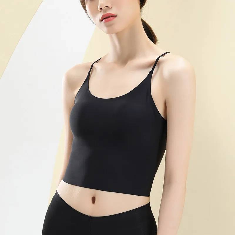 
New design Southeast Asia hot selling women underwear one piece seamless bra hollow bra tube top camisole 