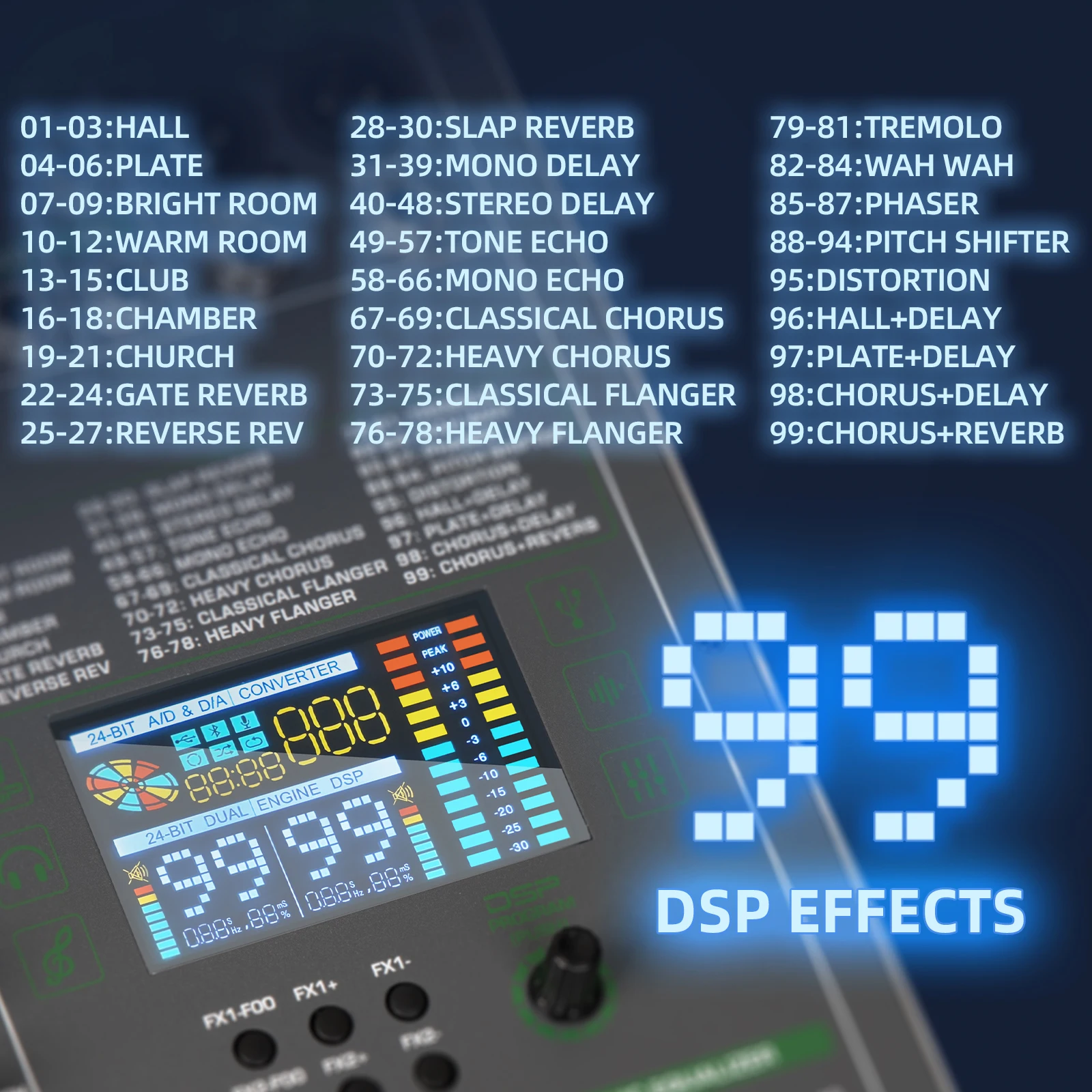 Professional TG14 99-effect DSP Audio Console Mixer 14 Channel USB Interface audio console