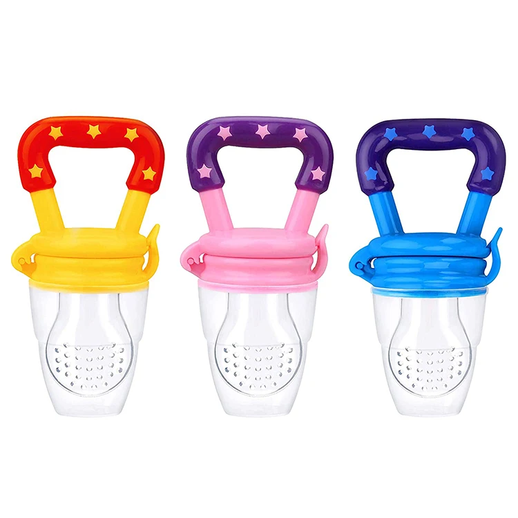 Soft Kids Baby Silicone Fruit Vegetable Fresh Food Feeder Nipple Pacifier For Toddlers Babies