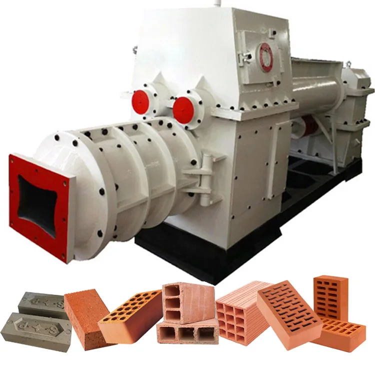 Automatic red clay brick machine 8 holes burnt mud brick making machine production line price
