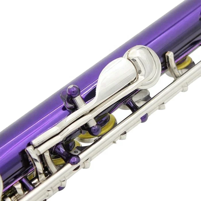 SEASOUND OEM 16 Holes C Cupronickel Purple Flute JYFL201PU