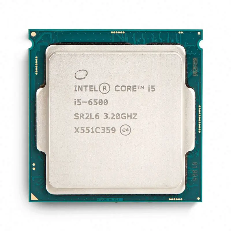 Mejor CPU para juegos 2022 I5-6500 SR2L6 For intel core cpu Quad-core 3.2GHz 65W LGA 1151 CPU de escritorio