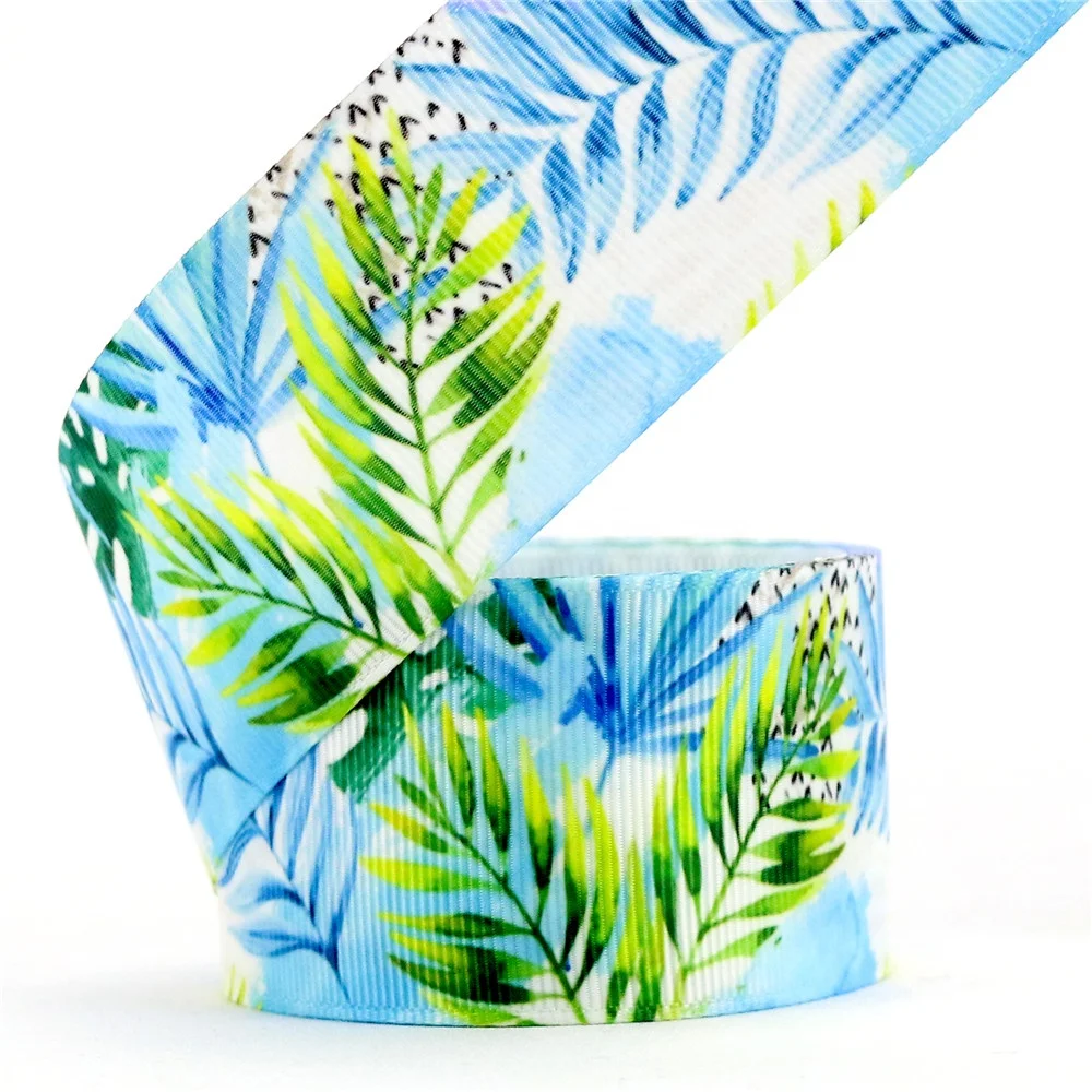 New Design 3 Inch 75mm Custom Printing Designer Grosgrain Ribbon