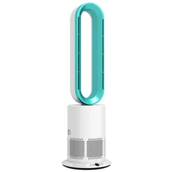 Mute Remote Controlled Germicidal Purification Heat And Cool Electric Air Purifier Bladeless Fan