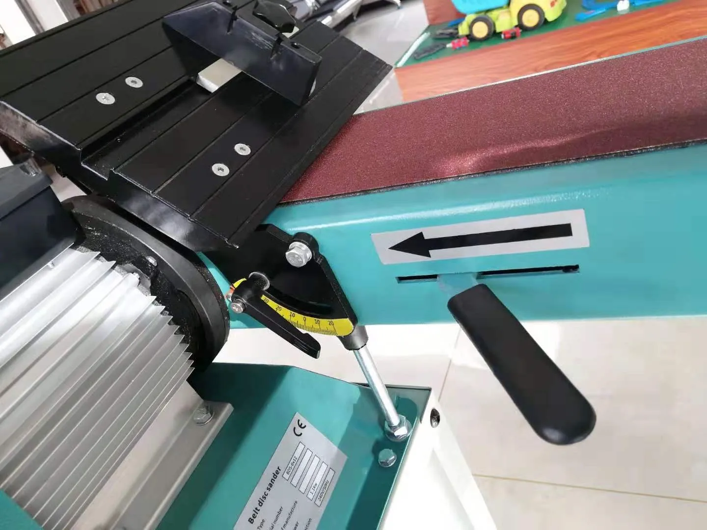 electric woodworking disc and belt sander machine for wood polishing sanders machinery tools