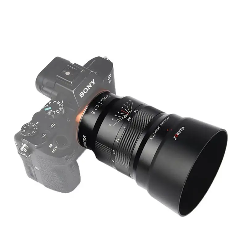 VILTROX 85mm f/1.8 Full-Frame Manual Fixed focus lens Fixed Focus F1.8 Lens for Camera Sony E -mount A9 A7M3 A7R3 A6500