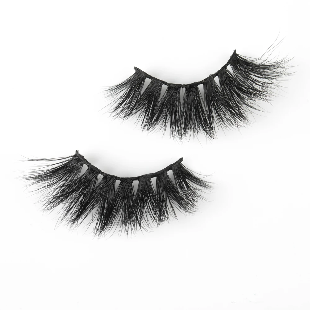 Wholesale Mink eyelashes 100% handmade 100% human hair made false eyelash synthetic hair lashes