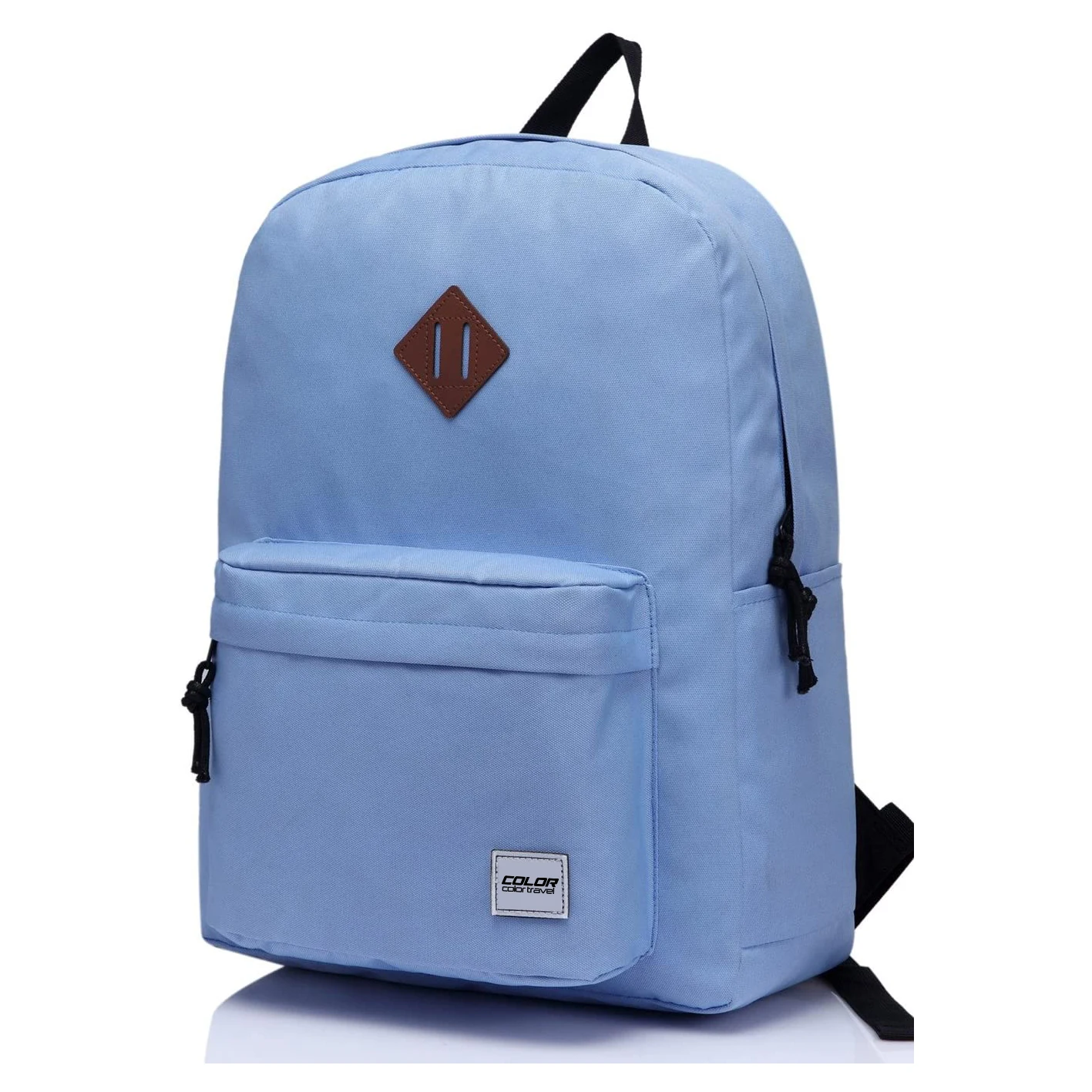 Wholesale Lightweight School Backpack  Simple Style Student Backpack  Leisure N2Bags with 2 Bottle Side Pockets  for Men Women