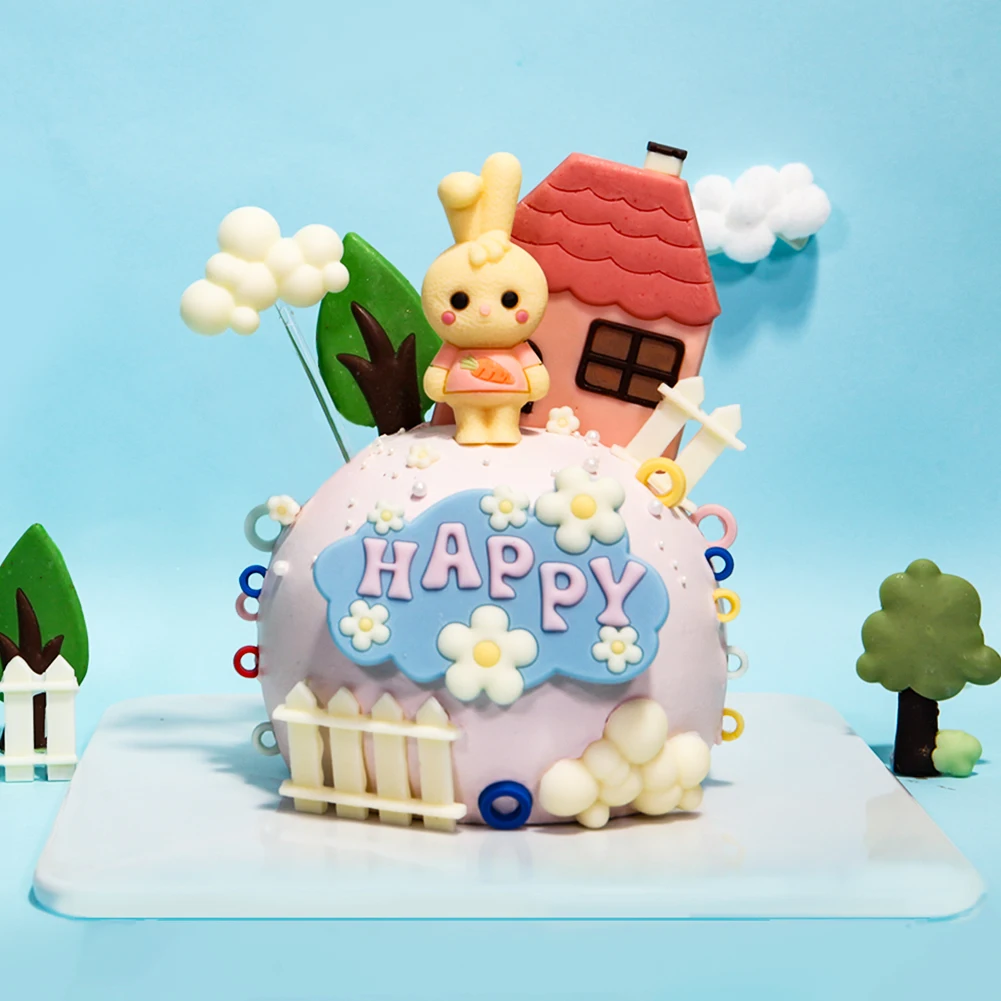 
Automatique Fondant Baby Clothes Crown Button Chocolate Products Cake Making Sets Decorations 