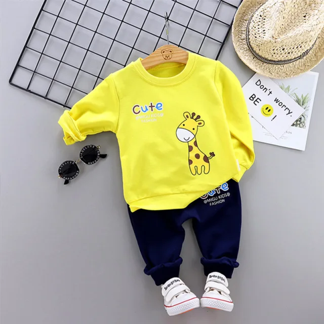 Factory wholesale kids wear fall sport suit for boy girls clothing fashion tracksuit for kids children
