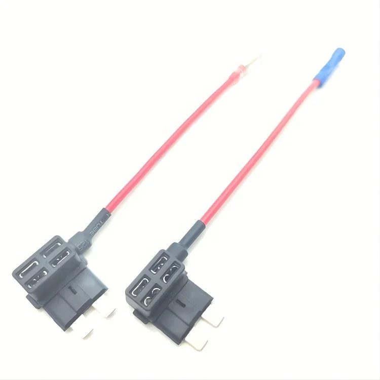 Factory Wholesale Holder 12V Car Add a circuit Auto Fuse TAP Adapter with 5A 10A 15A Mini Blade Fuse