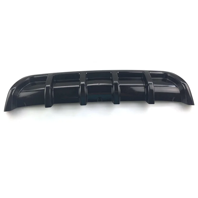Car modified parts sports ABS universal rear bumper lip shovel tail 67cm horn shark fin chassis deflector