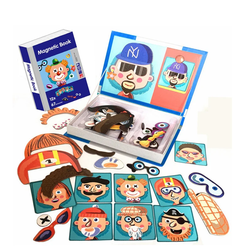 Cheap Custom Design  Book Magnetic Material for Kids