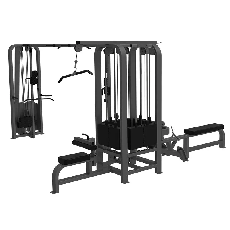 Commercial gym equipment multi station gym machine functional training 5 station multi gym jungle crossover cable