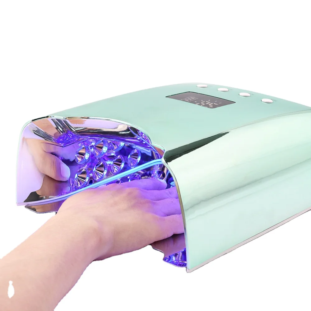 New 78W Rechargeable LED Nail Lamp For Gel Nails Fast Drying For Professional Manicure and Pedicure