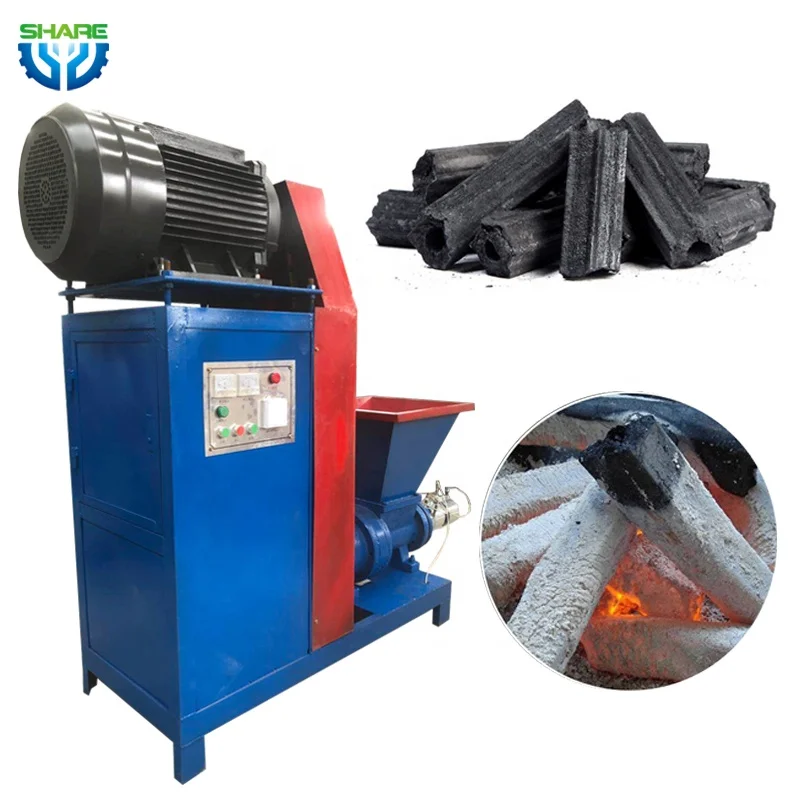 Uganda Charcoal Briquette Making Machine for India Charcoal Making Machine Briquette