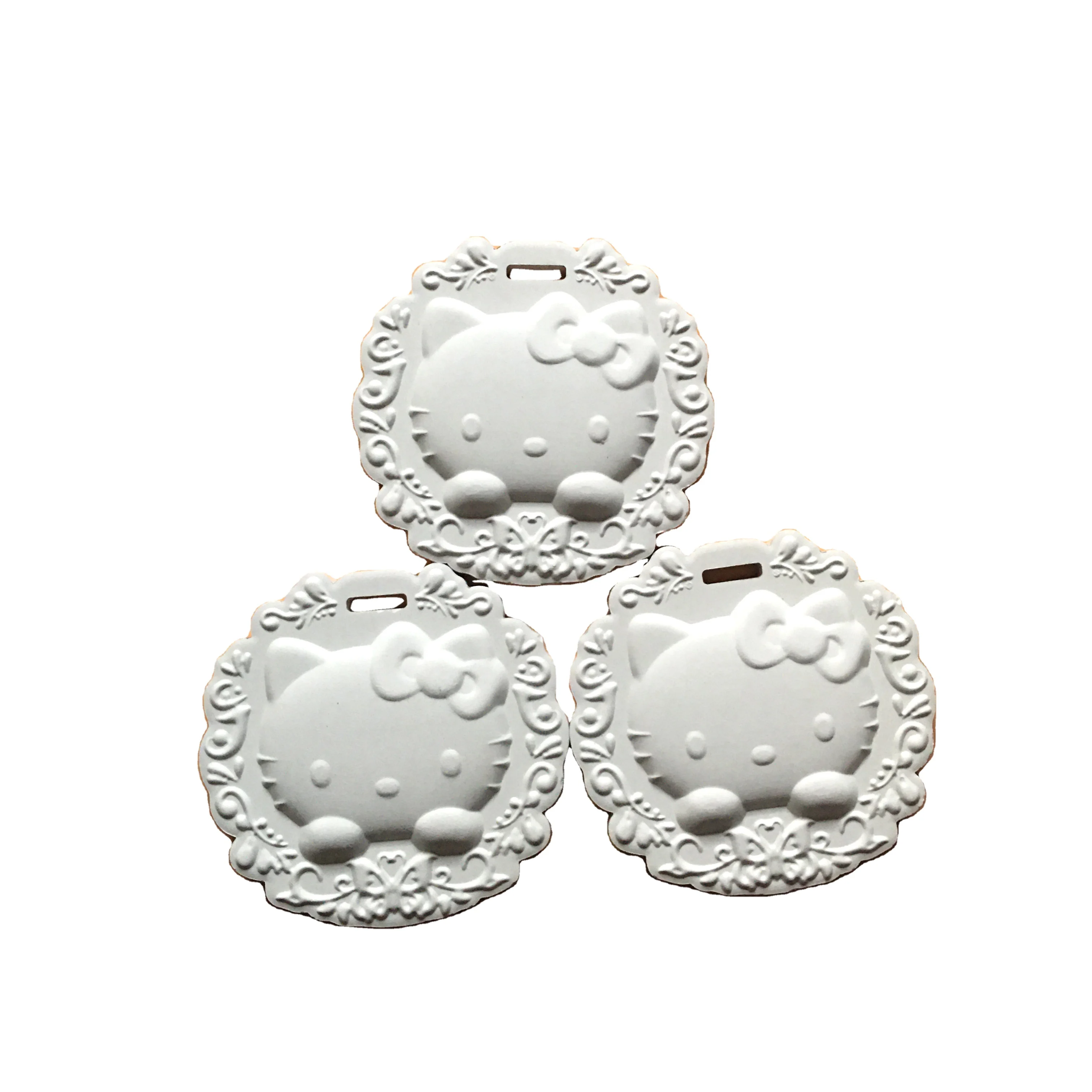 Wholesale customizable Air Freshener Scented stone ceramic aroma fragrance plaster diffuser scented ceramic aroma stone cat