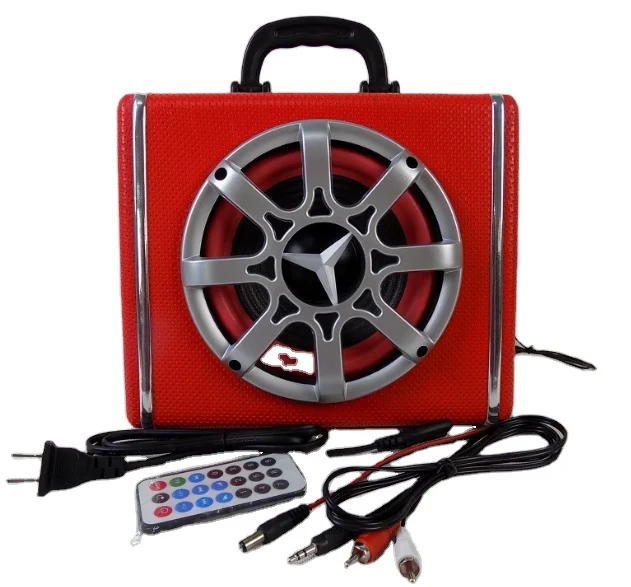 China biggest Manufacturer product 5/6/810 inch suitcase shape audio car subwoofers blue tooth factory price